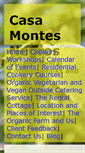 Mobile Screenshot of casamontesnegros.com